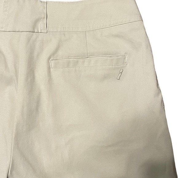 Tail Tech Performance High Rise Beige Golf Shorts Size 6 - Picture 8 of 8